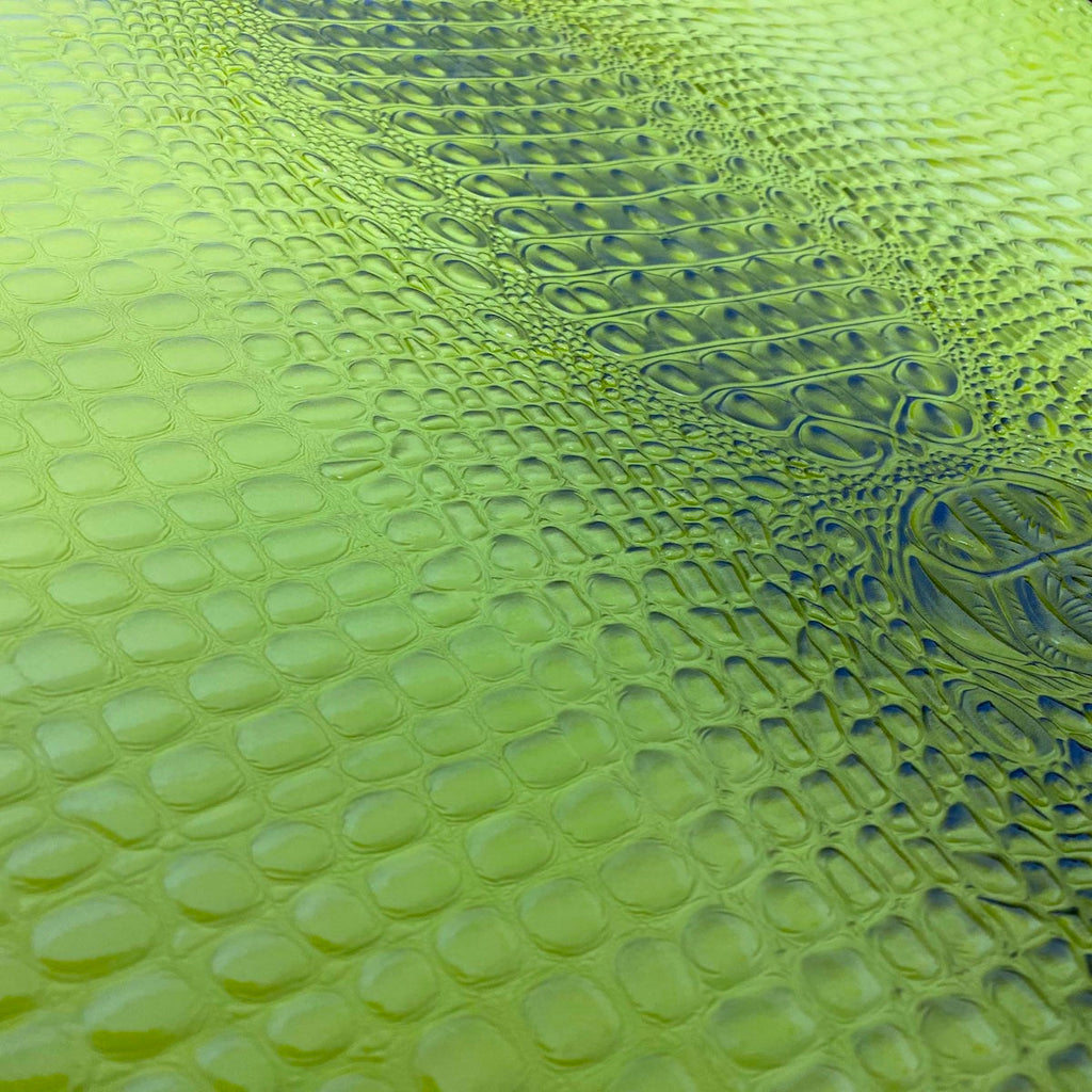 Aussie 3D Embossed Gator Vinyl Fabric