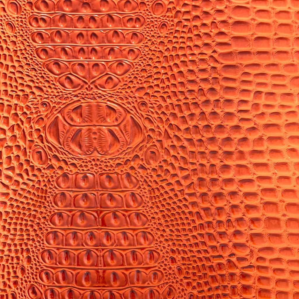 Aussie 3D Embossed Gator Vinyl Fabric