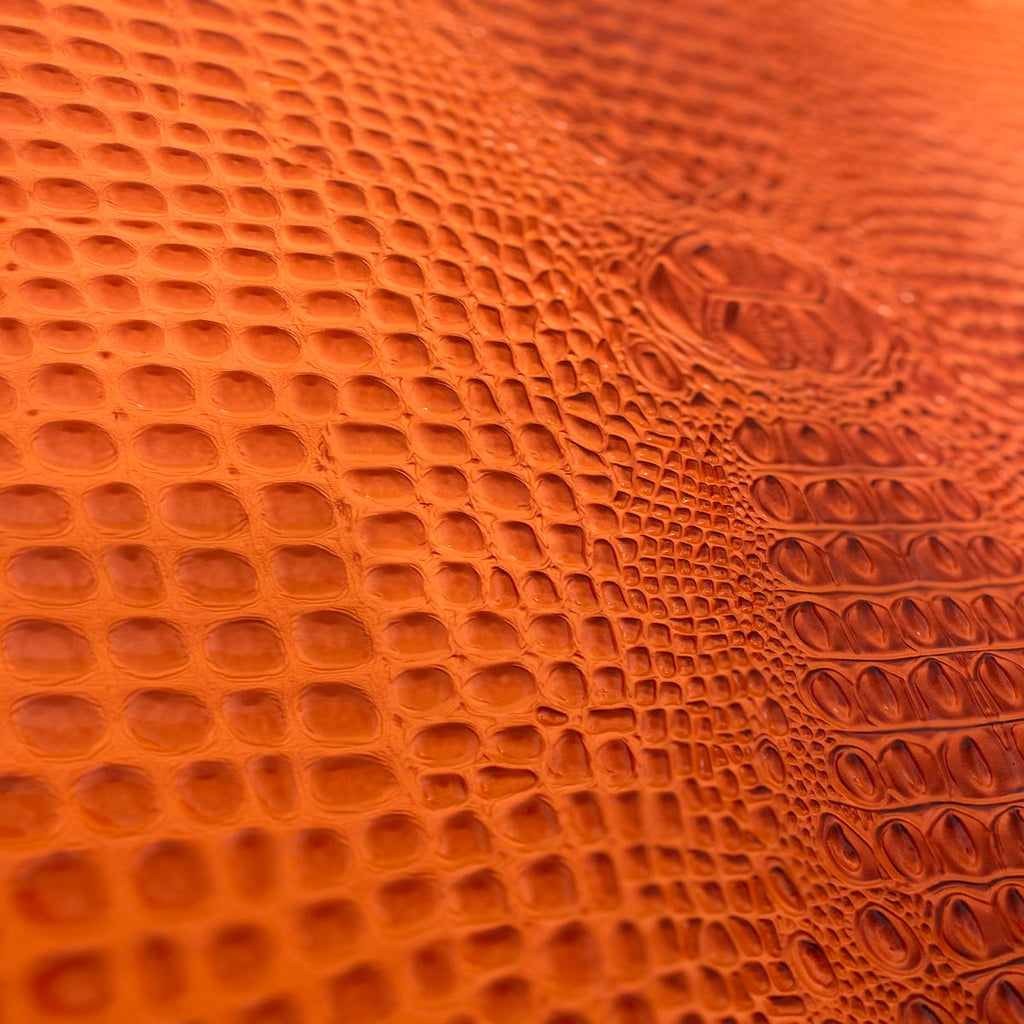 Aussie 3D Embossed Gator Vinyl Fabric
