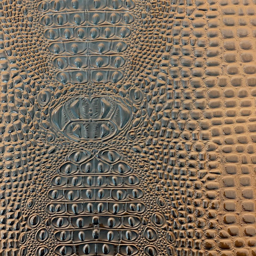 Aussie 3D Embossed Gator Vinyl Fabric