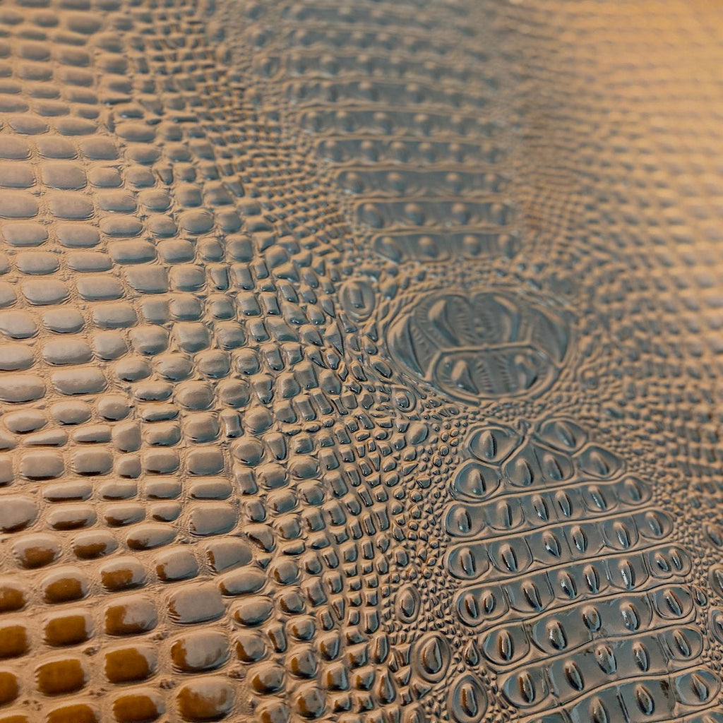 Aussie 3D Embossed Gator Vinyl Fabric