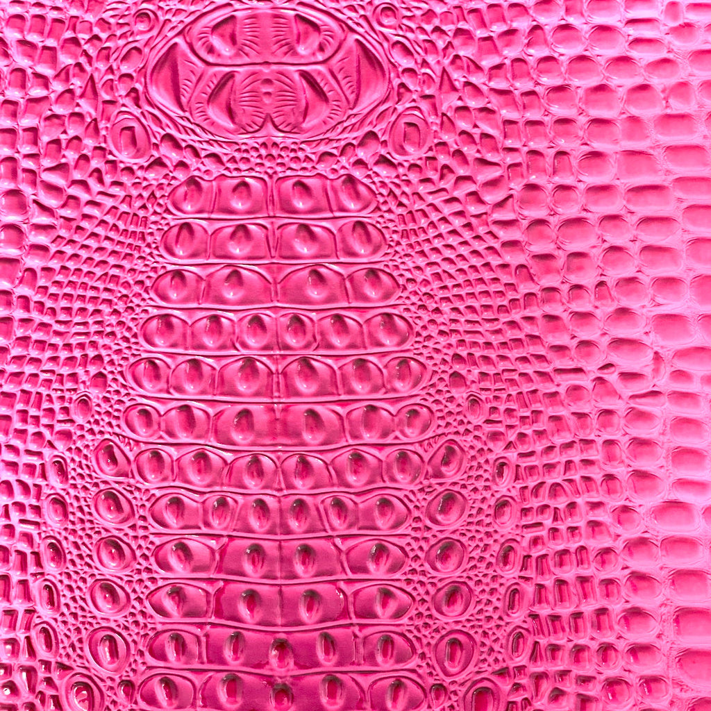 Aussie 3D Embossed Gator Vinyl Fabric