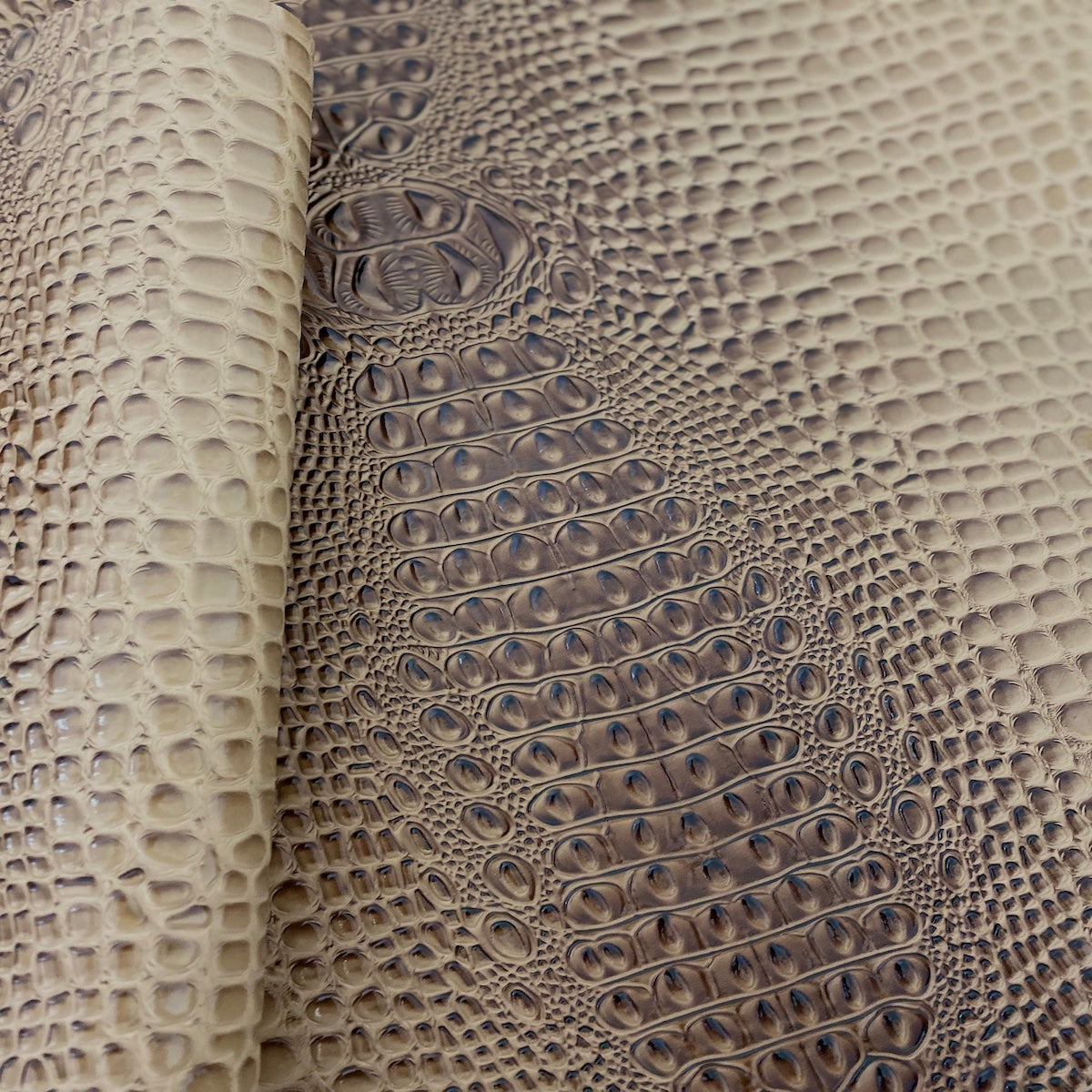 Aussie 3D Embossed Gator Vinyl Fabric