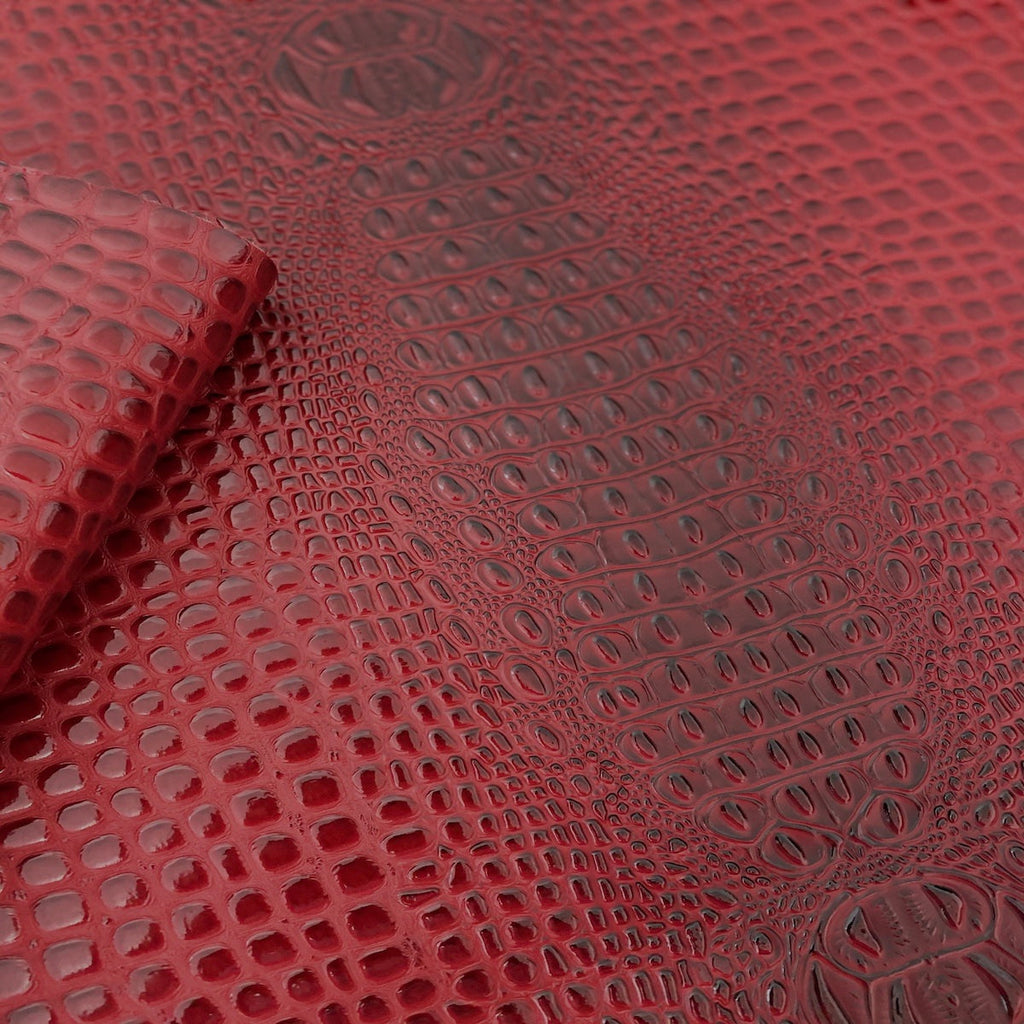 Aussie 3D Embossed Gator Vinyl Fabric