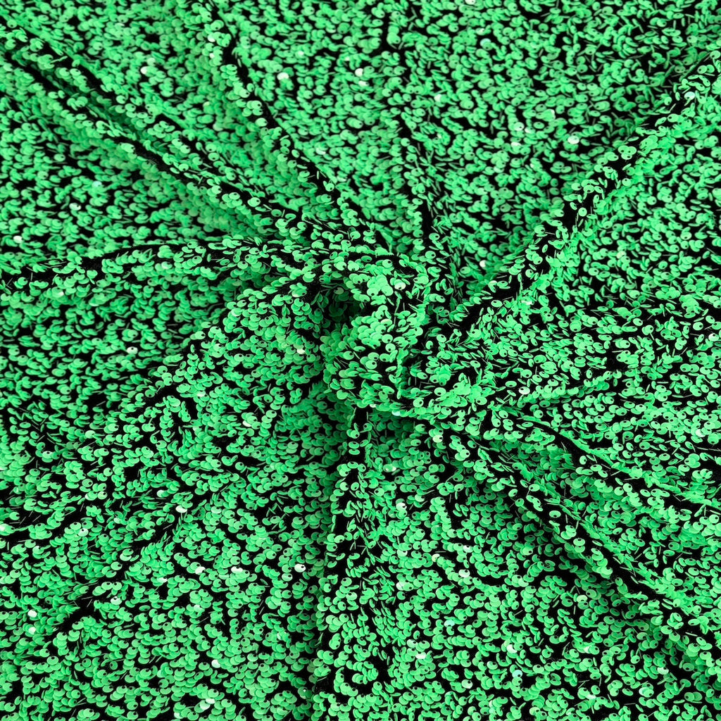 Sequins Embroidered Stretch Velvet Rodeo Fabric