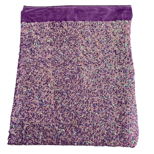 Sequins Embroidered Stretch Velvet Rodeo Fabric