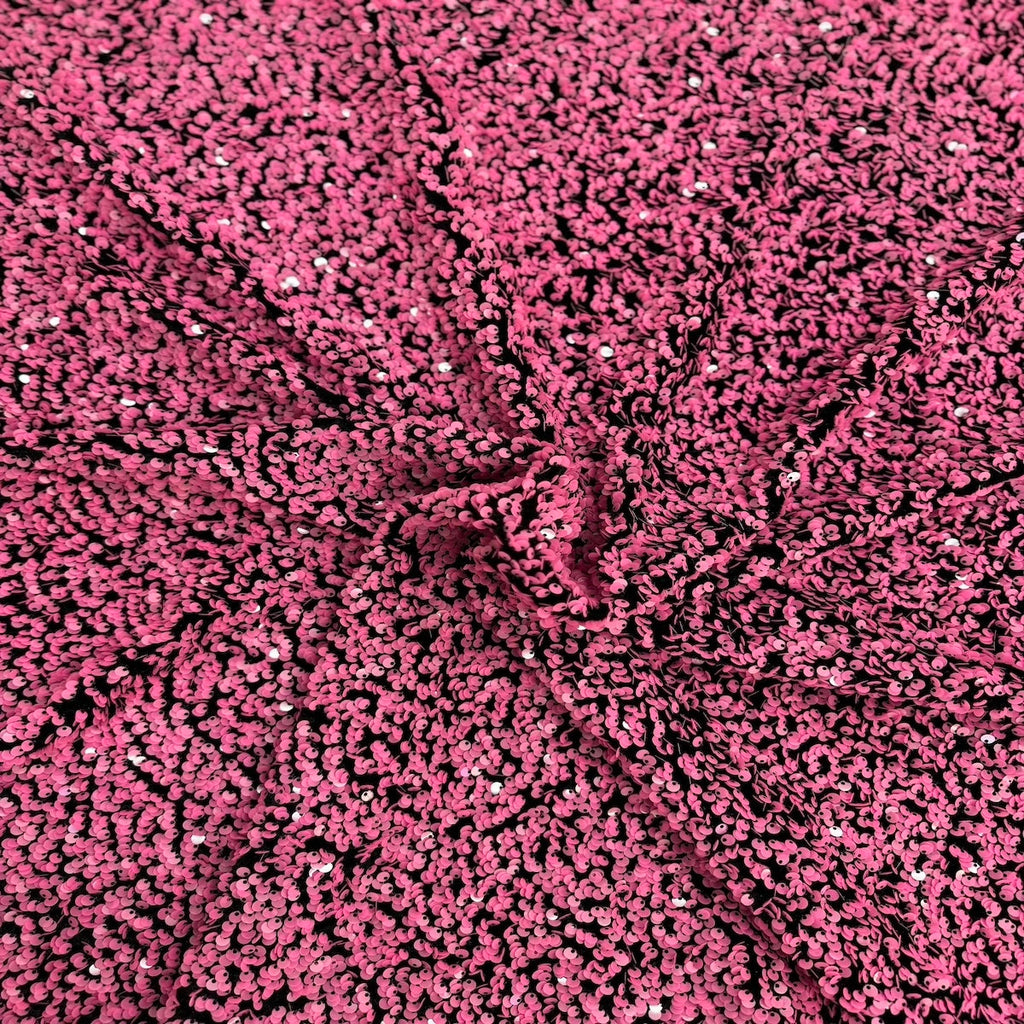 Sequins Embroidered Stretch Velvet Rodeo Fabric