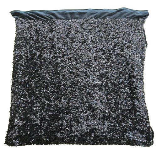 Sequins Embroidered Stretch Velvet Rodeo Fabric