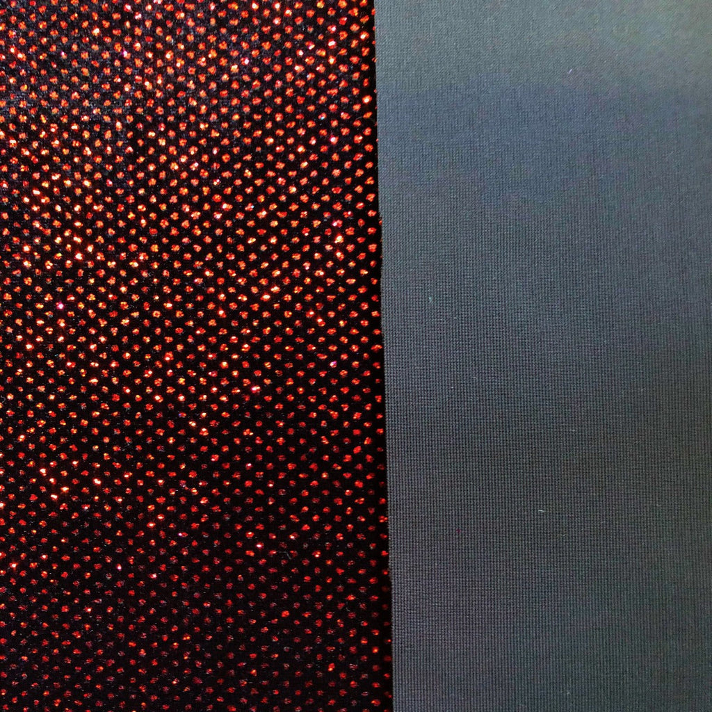 Sparkle Glitter Lurex Stretch Velvet Fabric