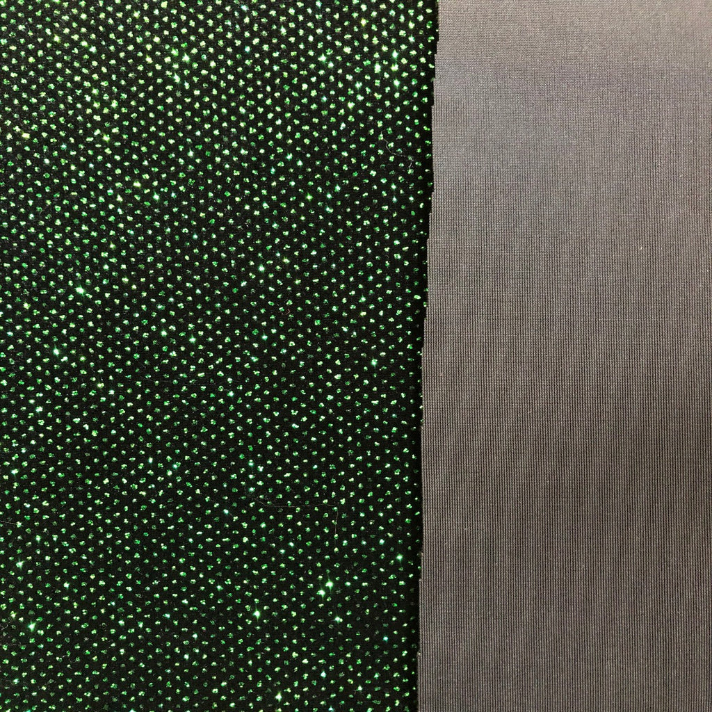 Sparkle Glitter Lurex Stretch Velvet Fabric