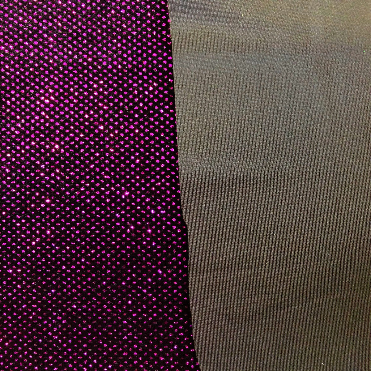 Sparkle Glitter Lurex Stretch Velvet Fabric