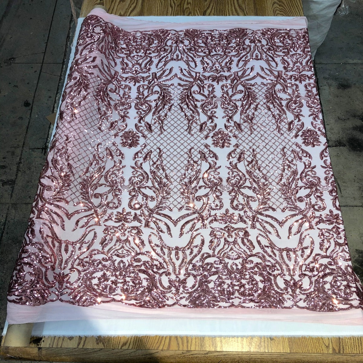 Luna Stretch Sequins Fabric