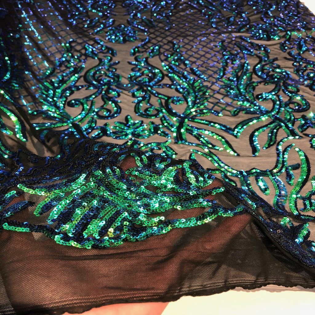 Luna Stretch Sequins Fabric