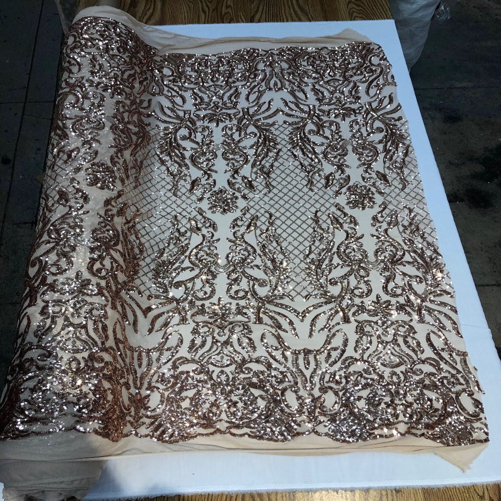 Luna Stretch Sequins Fabric