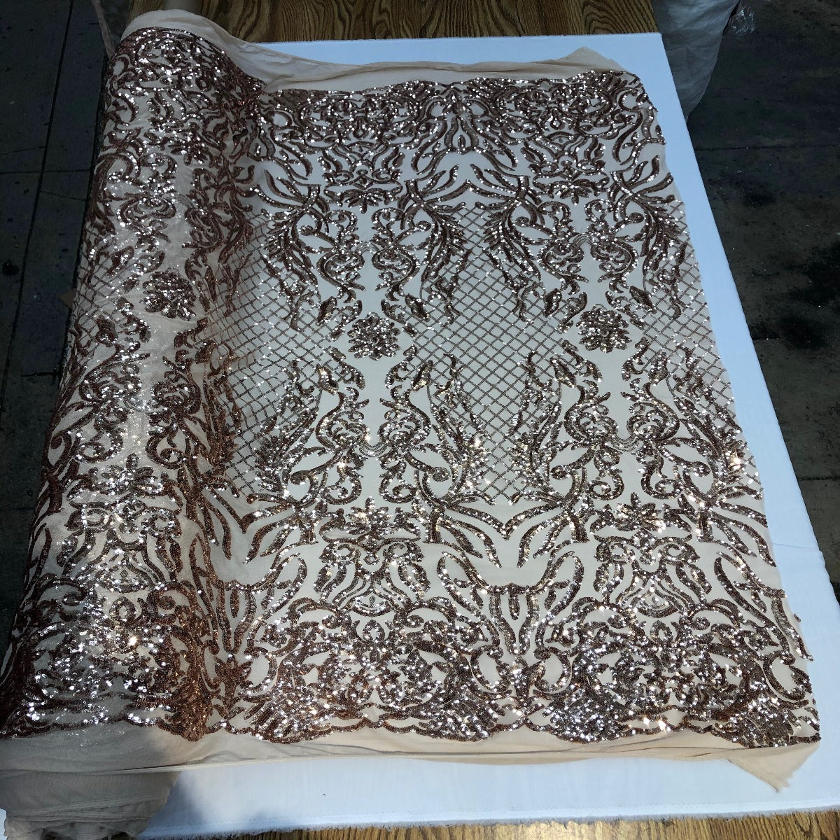 Luna Stretch Sequins Fabric