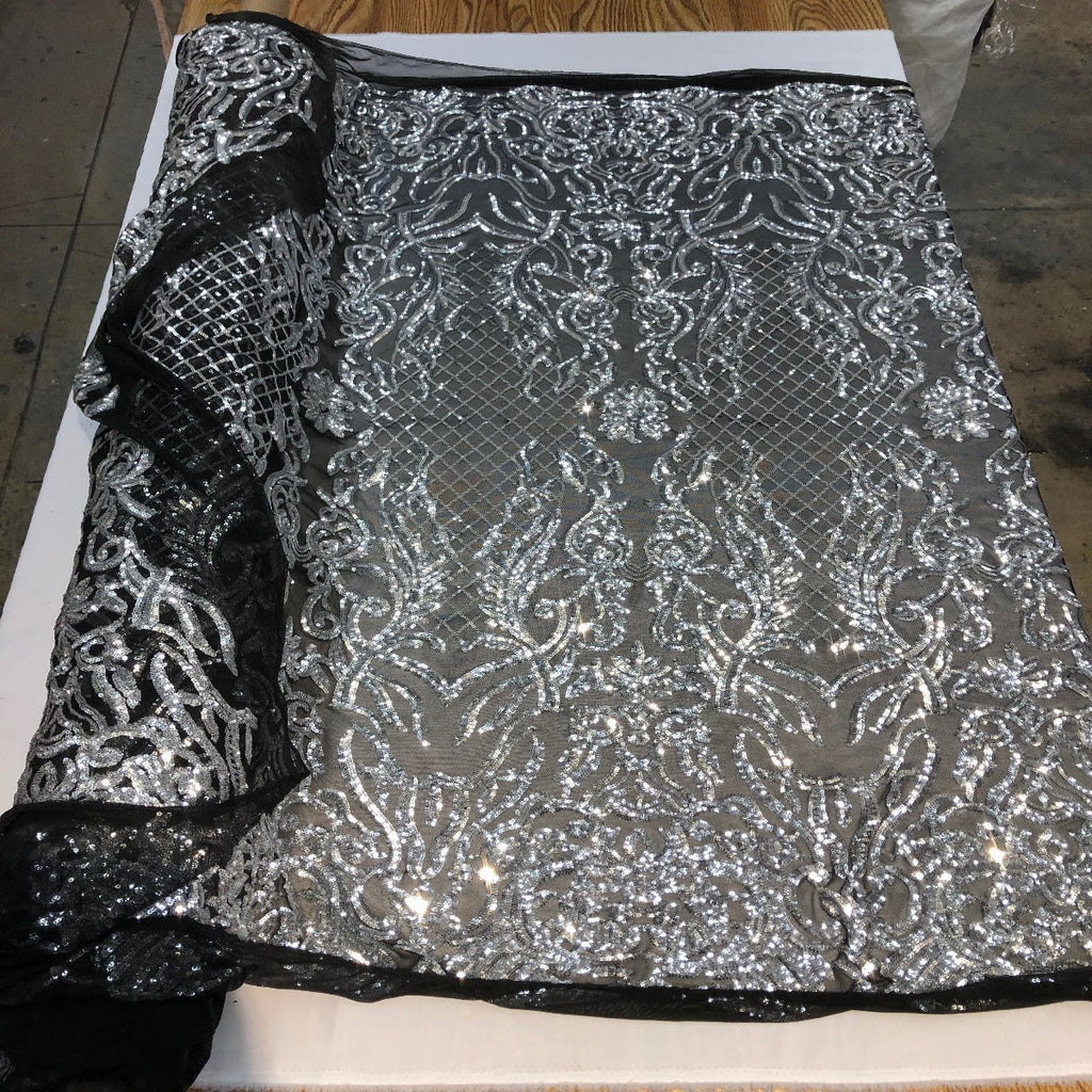 Luna Stretch Sequins Fabric