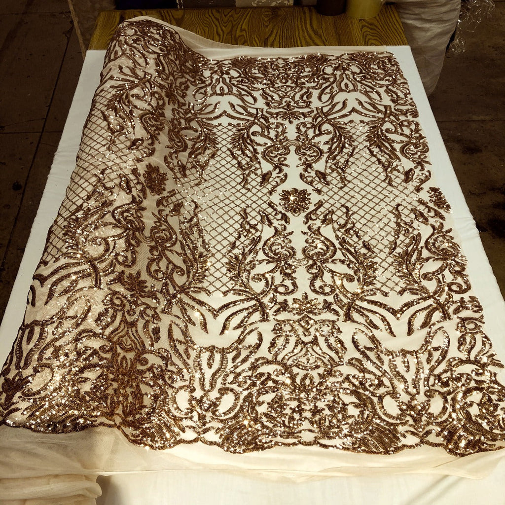 Luna Stretch Sequins Fabric