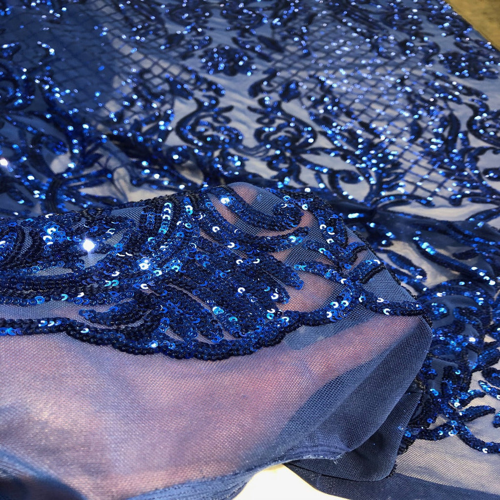 Luna Stretch Sequins Fabric