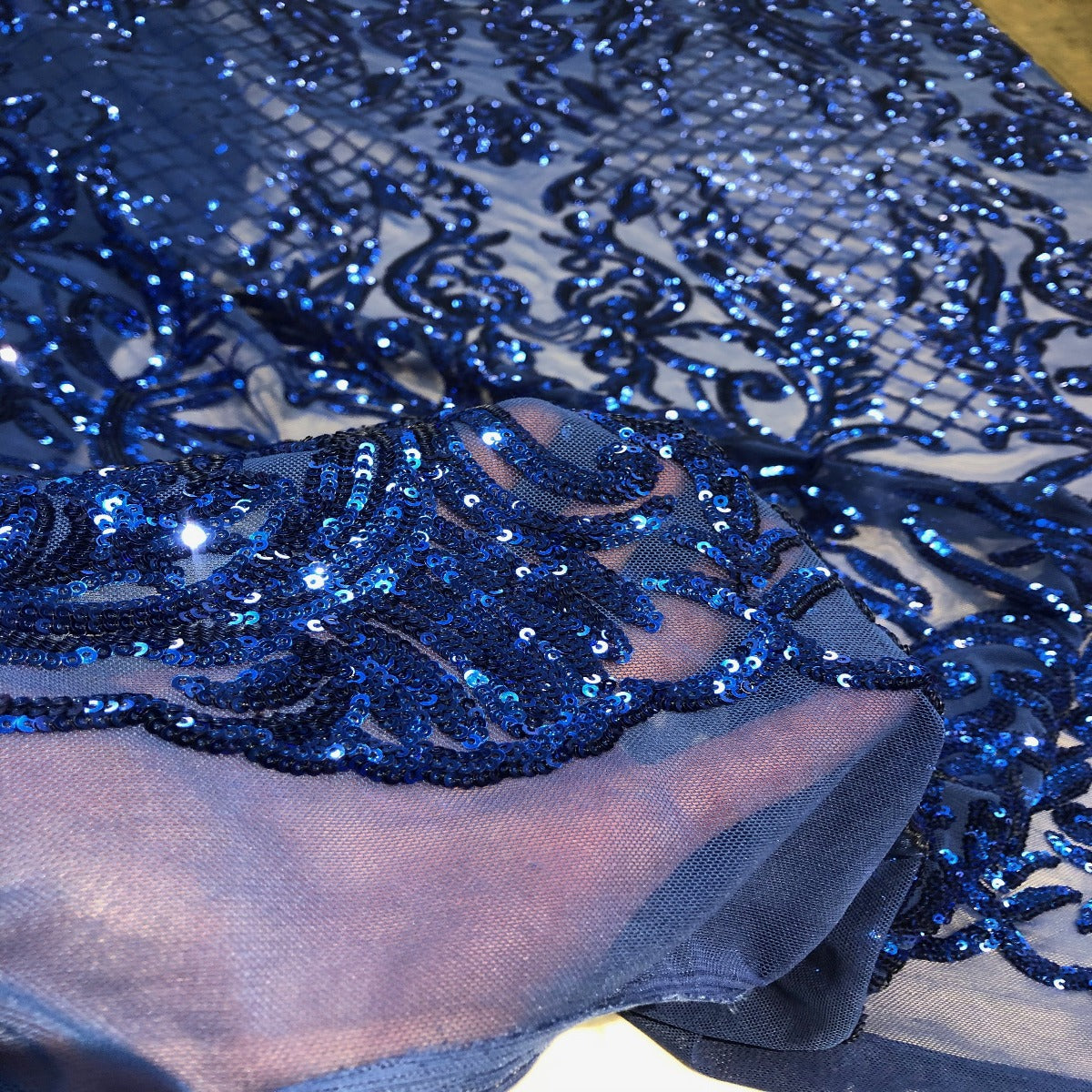 Luna Stretch Sequins Fabric