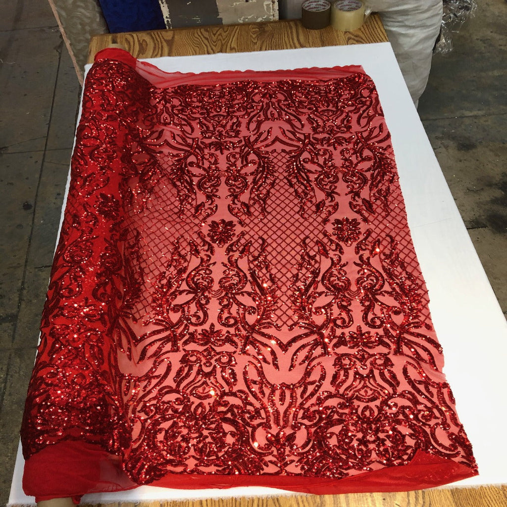 Luna Stretch Sequins Fabric