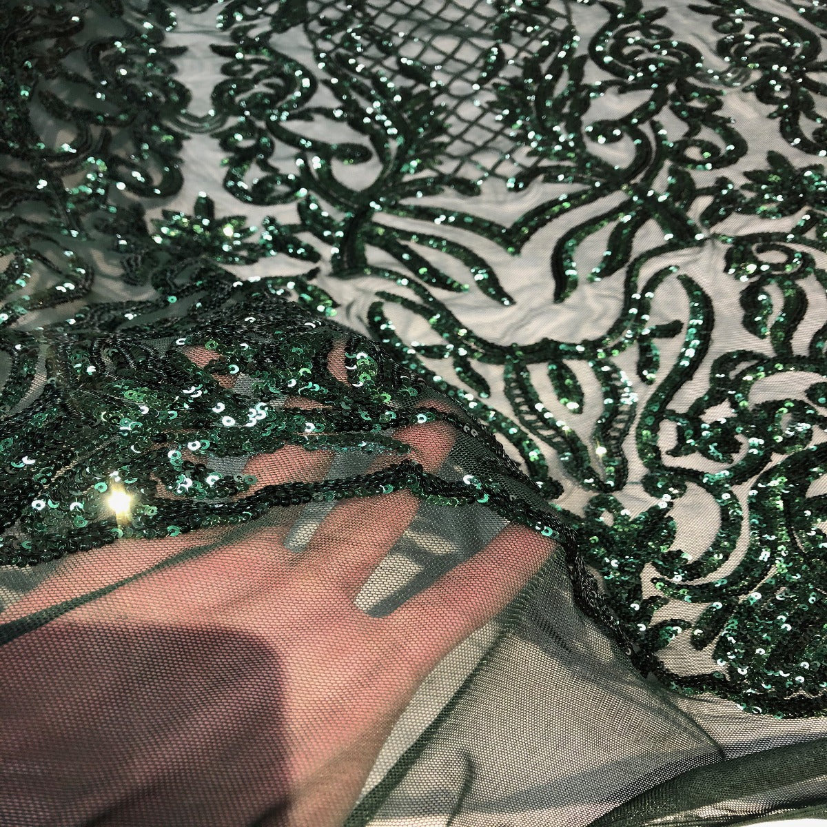 Luna Stretch Sequins Fabric