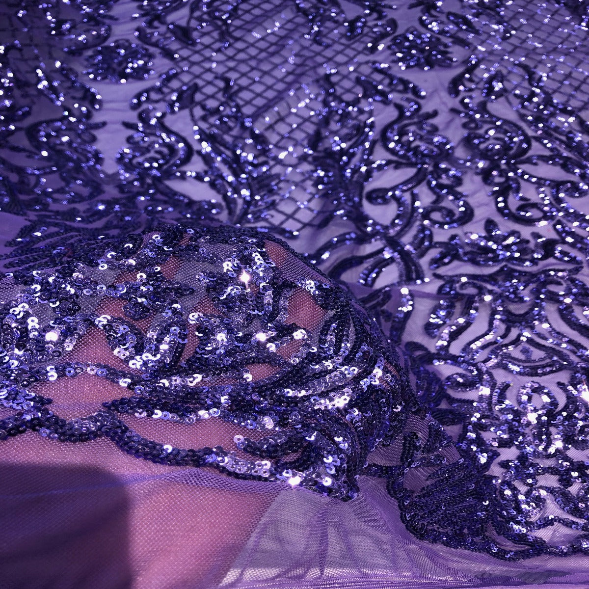 Luna Stretch Sequins Fabric