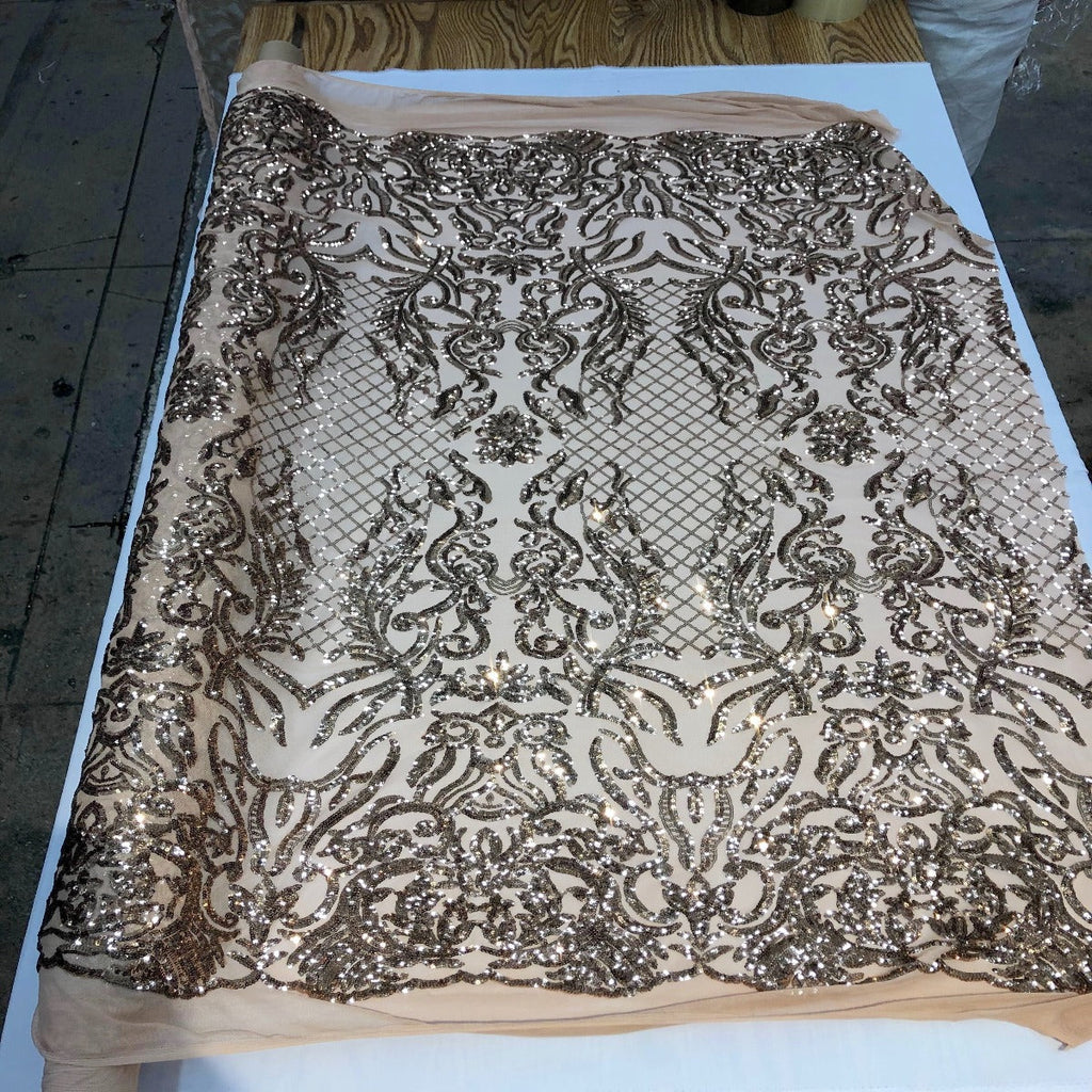 Luna Stretch Sequins Fabric