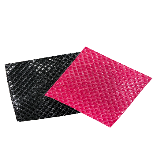 Diamond Embossed Vinyl Fabric