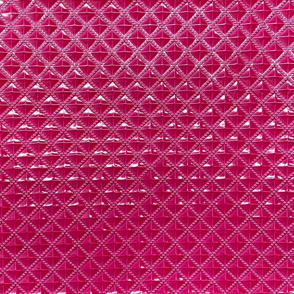 Diamond Embossed Vinyl Fabric