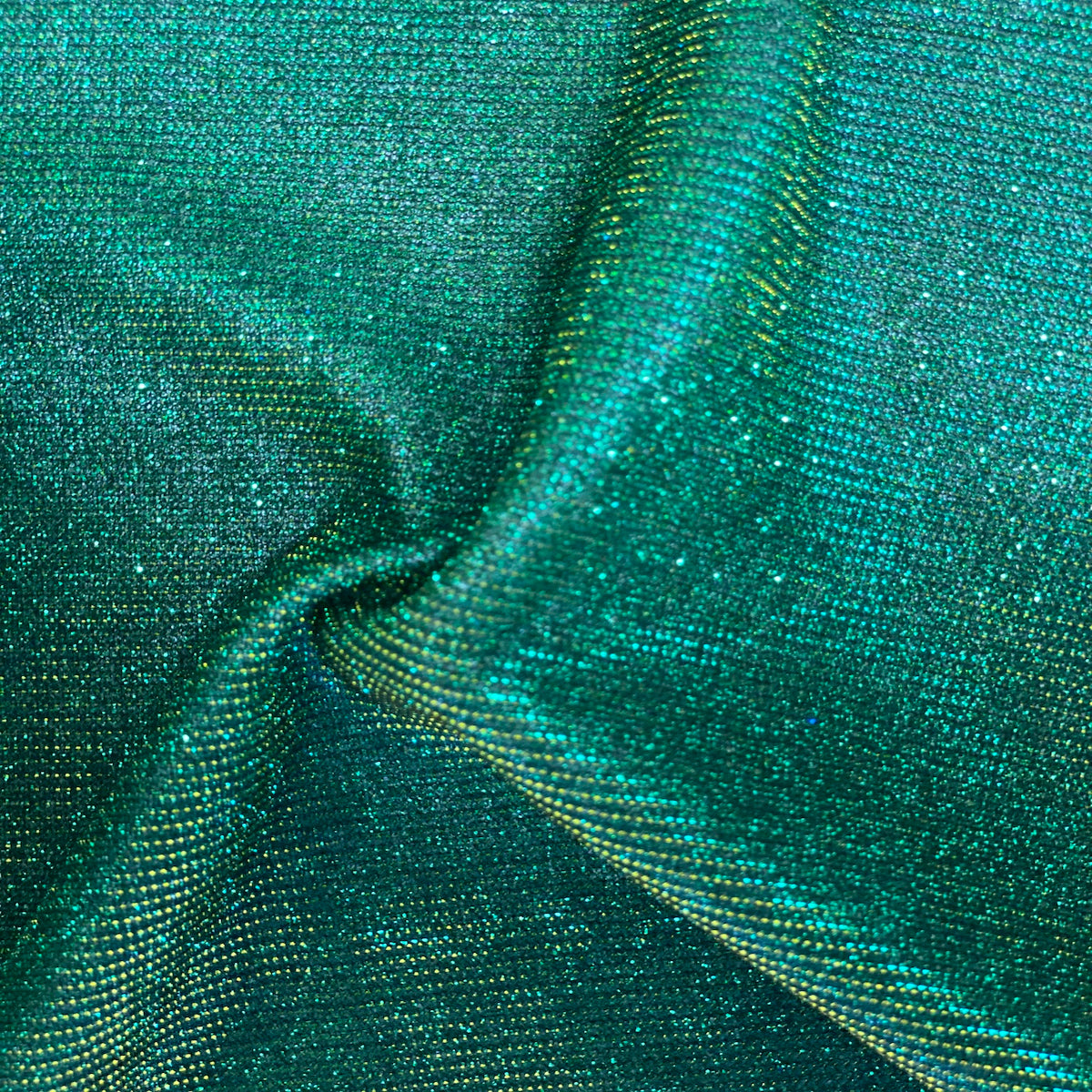 Holographic Shimmer Lurex Glitter Fabric