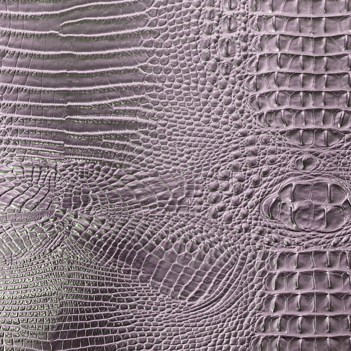 Amazon 3D Embossed Gator Faux Leather Vinyl Fabric