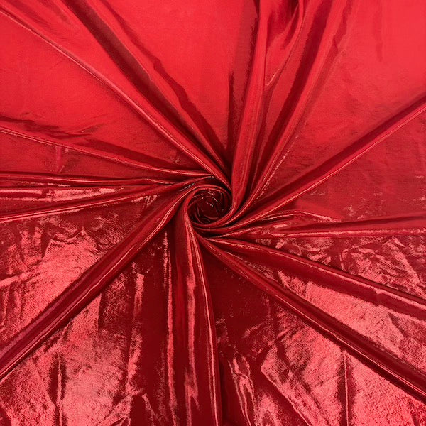 Metallic Stretch Lurex Foil Shimmer ITY Spandex Fabric