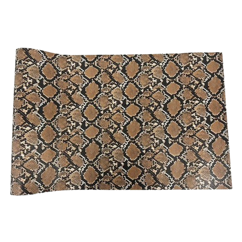 Caicos Snake Skin Faux Leather Vinyl Fabric