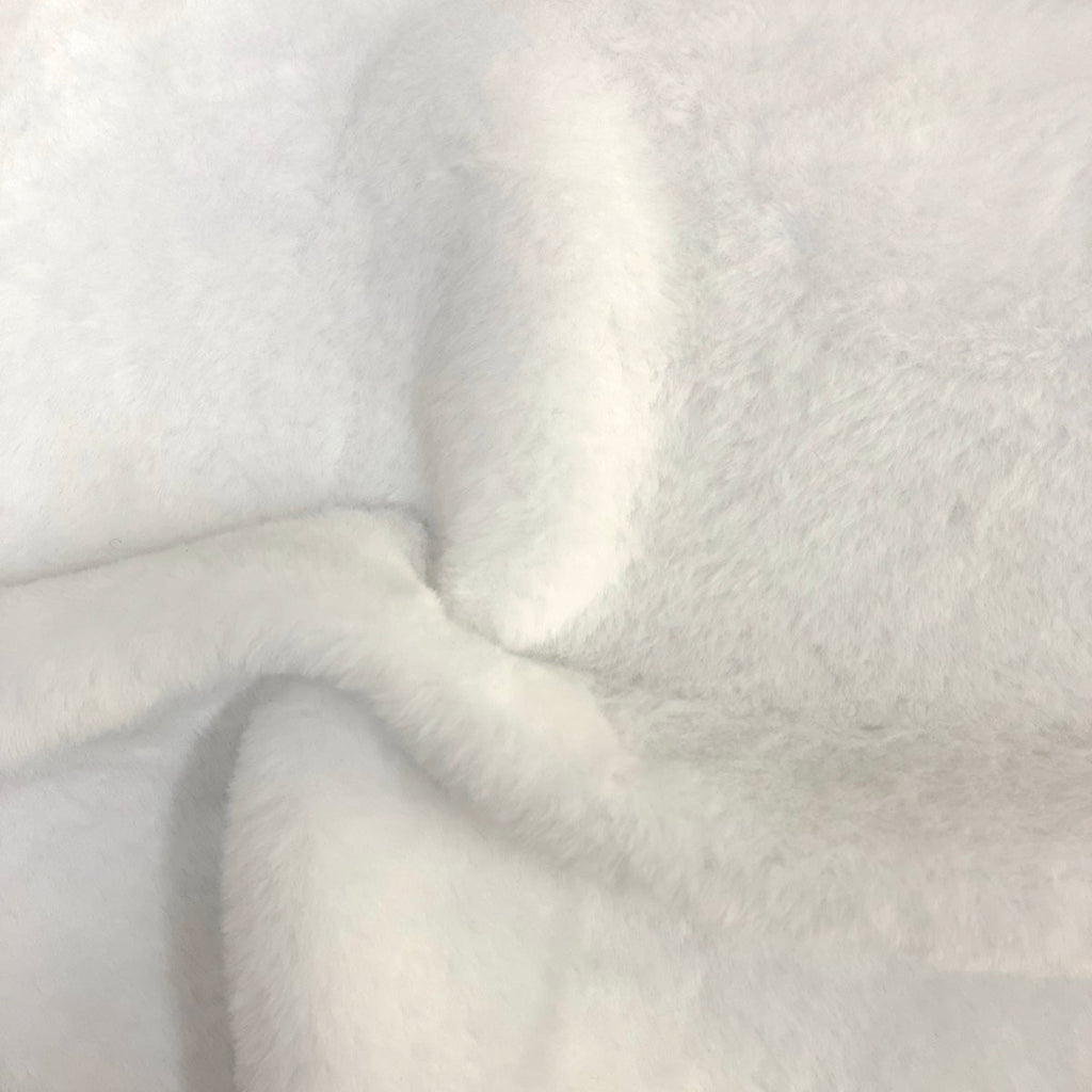 Rabbit Soft Plush Short Pile Faux Fur Fabric