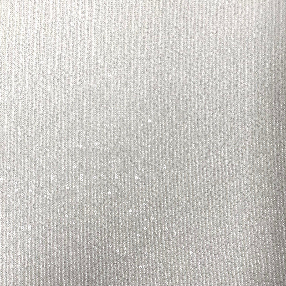 Mille Stripe Stretch Sequins Fabric