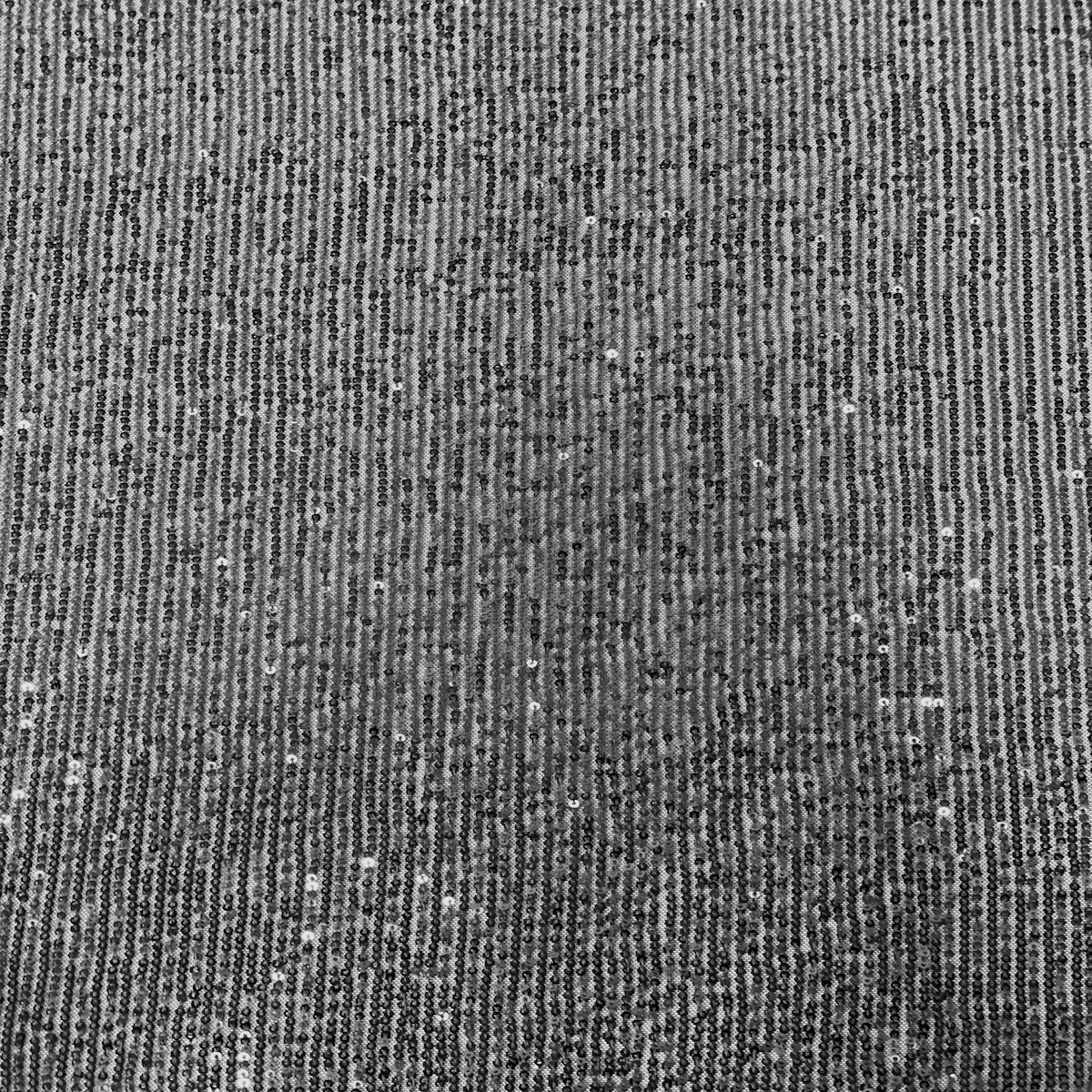 Mille Stripe Stretch Sequins Fabric