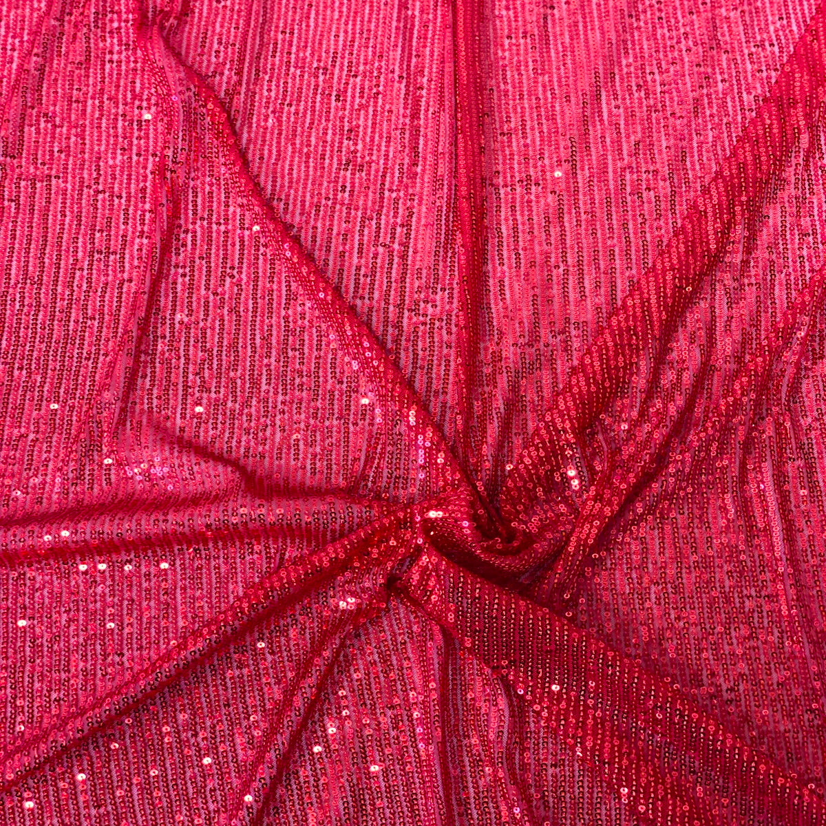 Mille Stripe Stretch Sequins Fabric