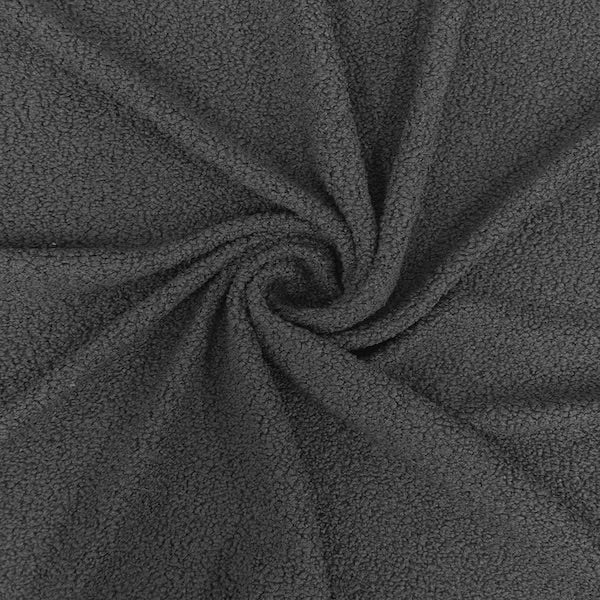 Terry Knit Faux Wool Boucle Fabric