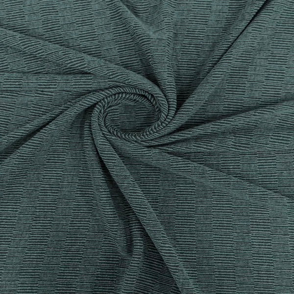 Stripe Hacci Sweat Knit Fabric