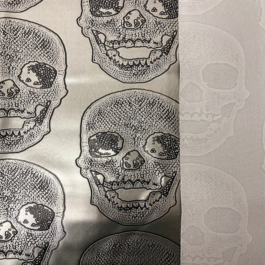 Skeleton Skull Vinyl Fabric
