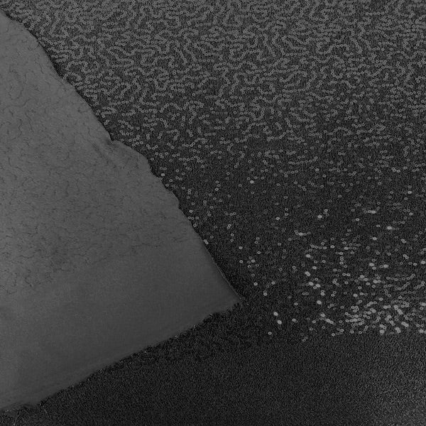 Metallic Lurex Embroidered Stretch Sequins Fabric