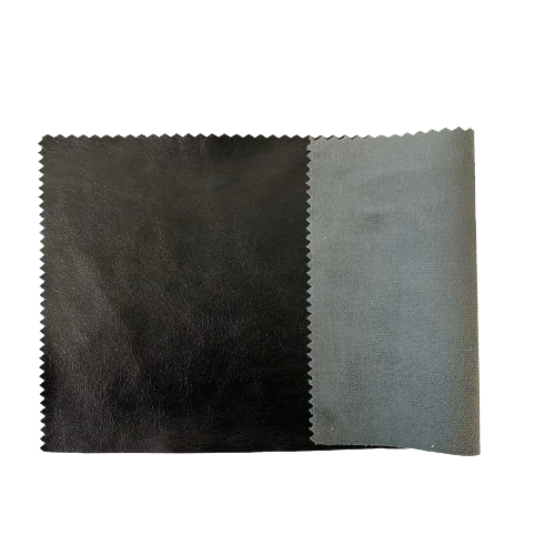Lambskin Stretch Faux Leather With Suede Backing Apparel Fabric