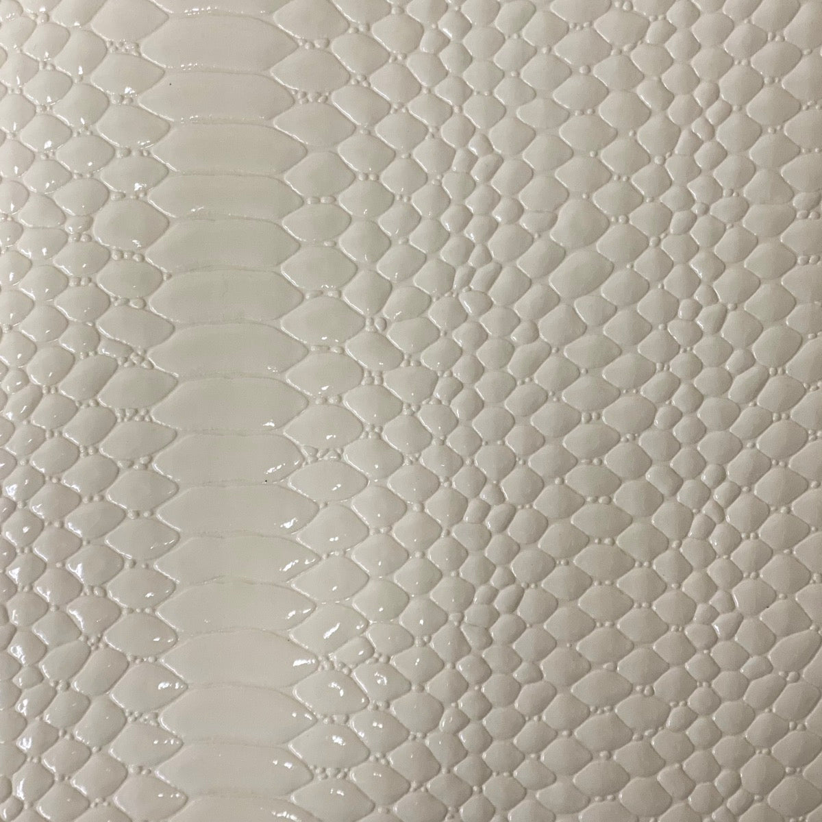 Culebra Patent 3D Embossed Snake Skin Vinyl Fabric