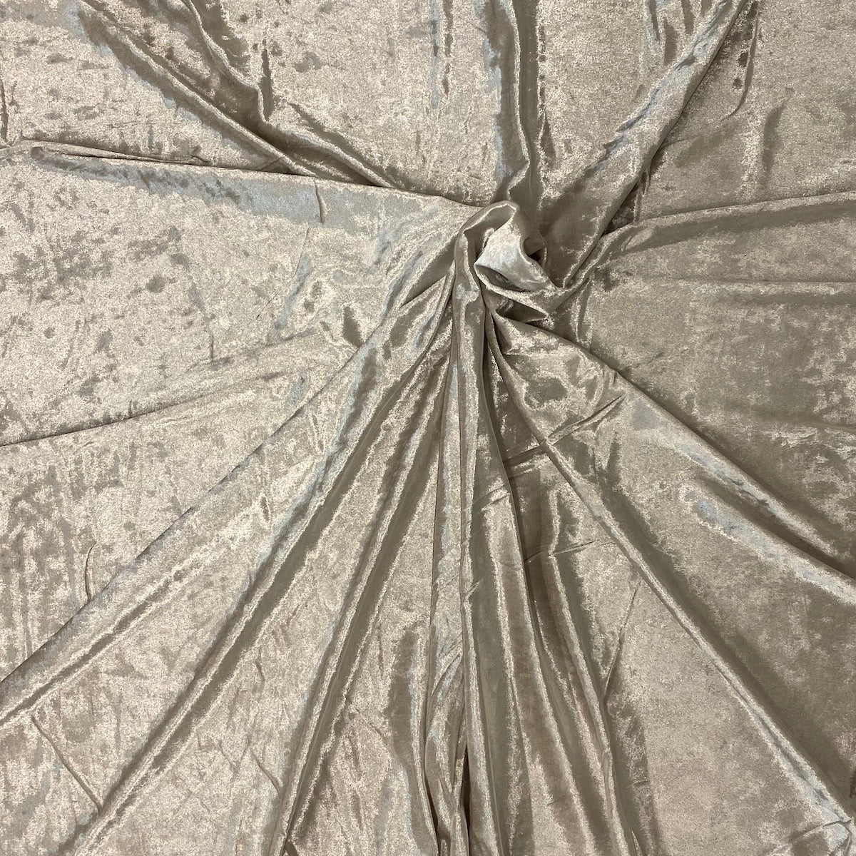 Crushed Stretch Velvet Fabric