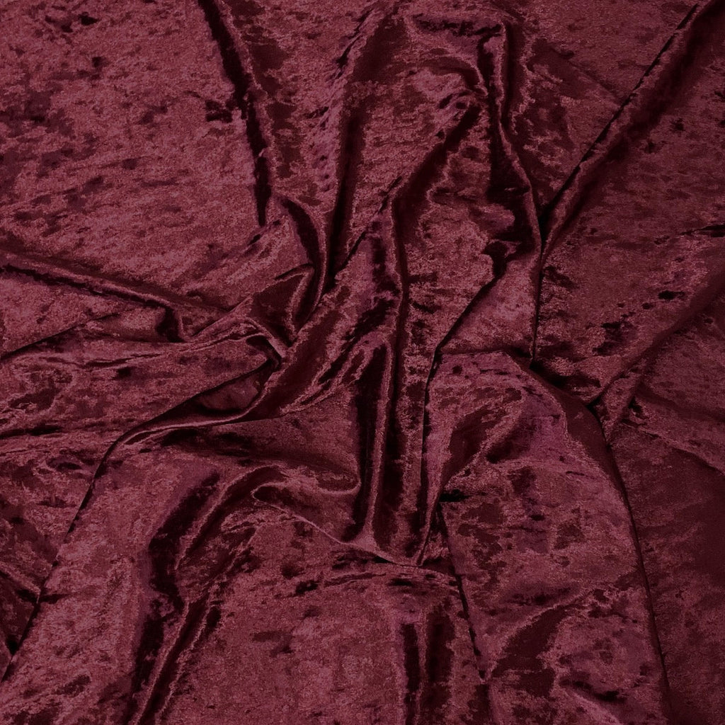 Crushed Stretch Velvet Fabric