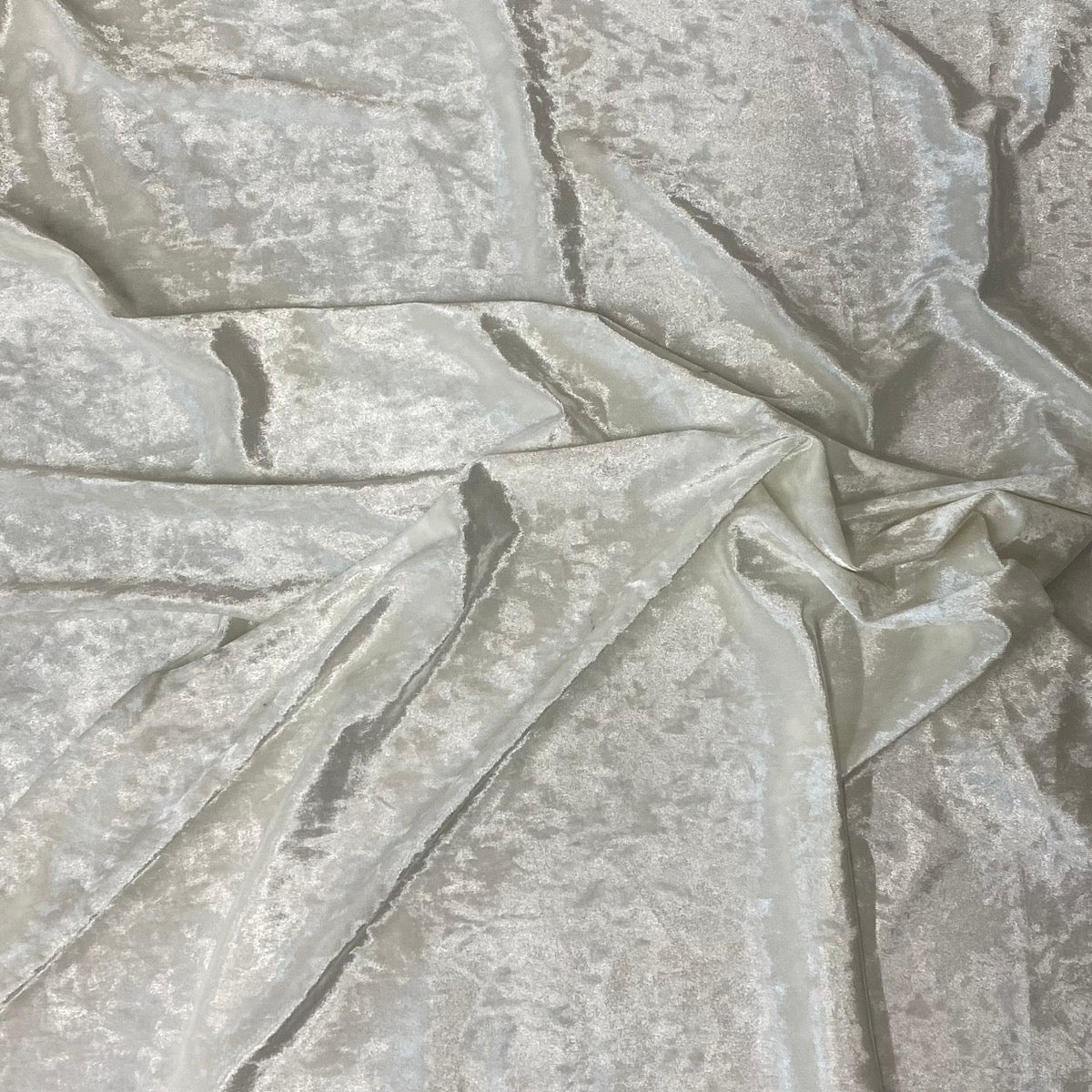 Crushed Stretch Velvet Fabric