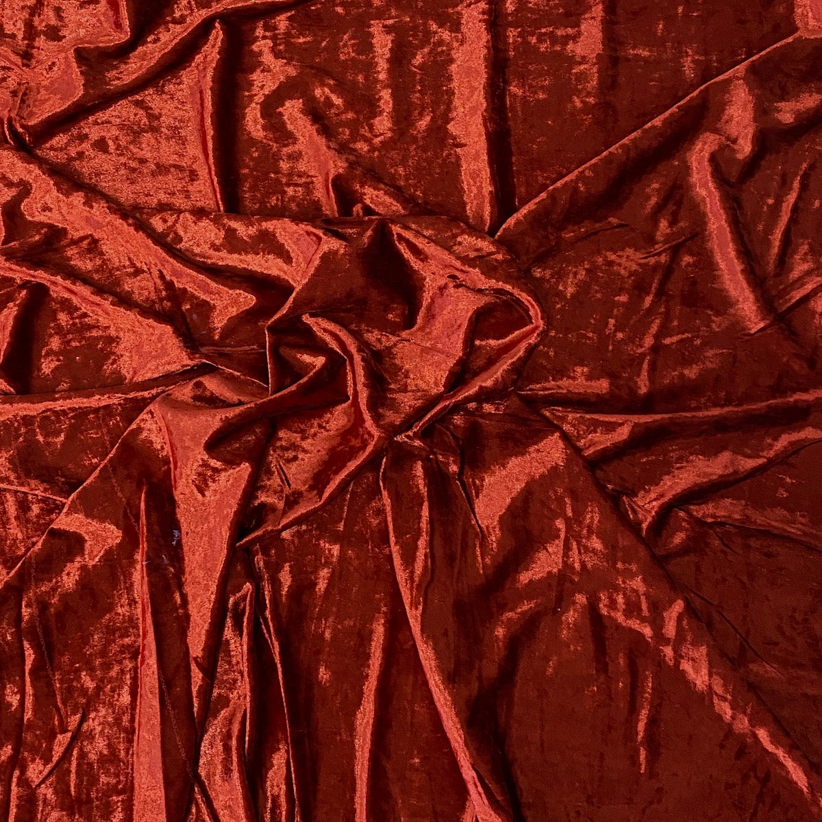 Crushed Stretch Velvet Fabric