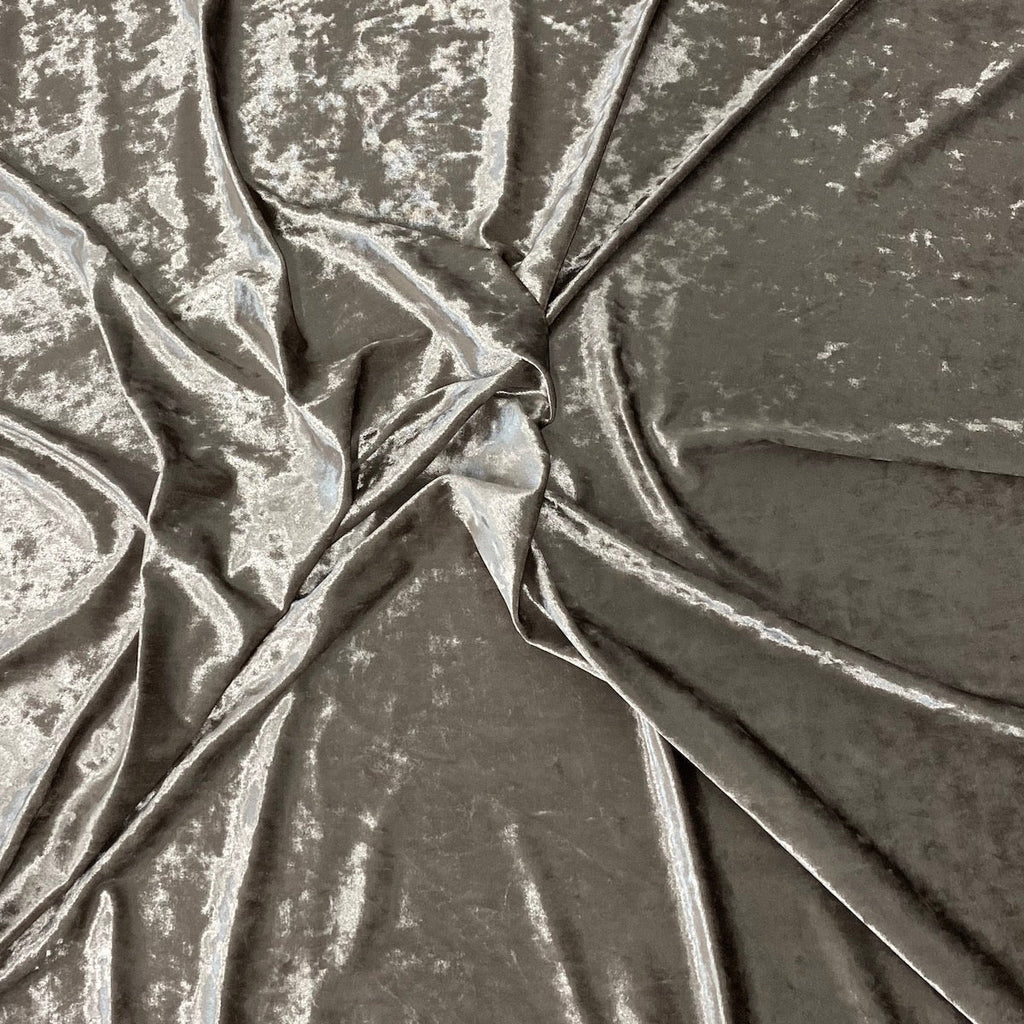 Crushed Stretch Velvet Fabric
