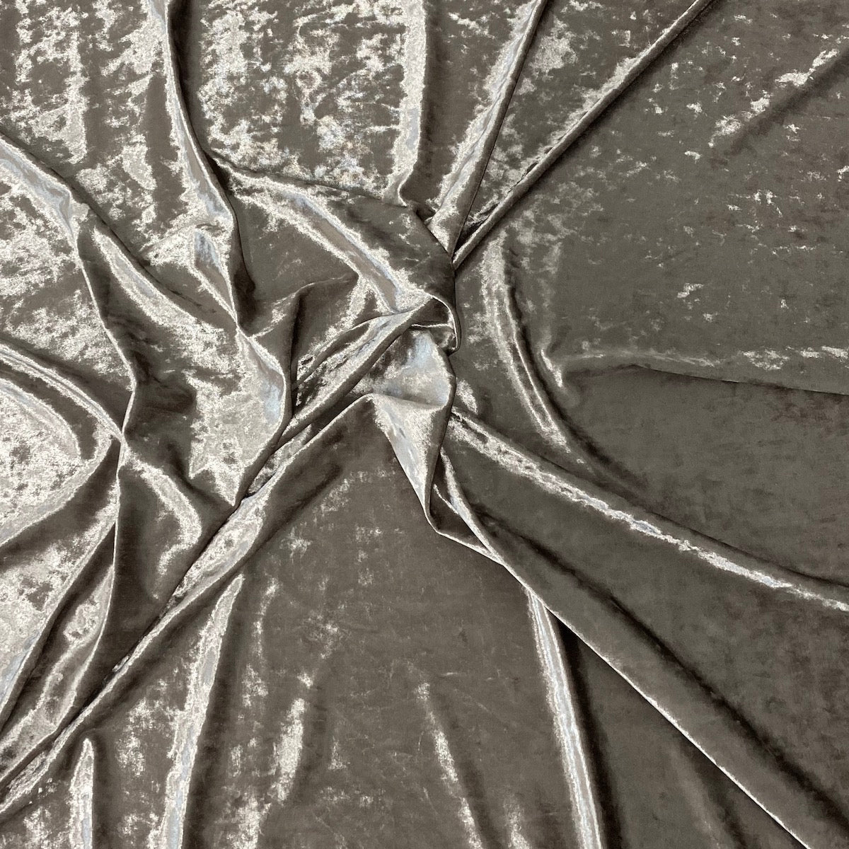 Crushed Stretch Velvet Fabric