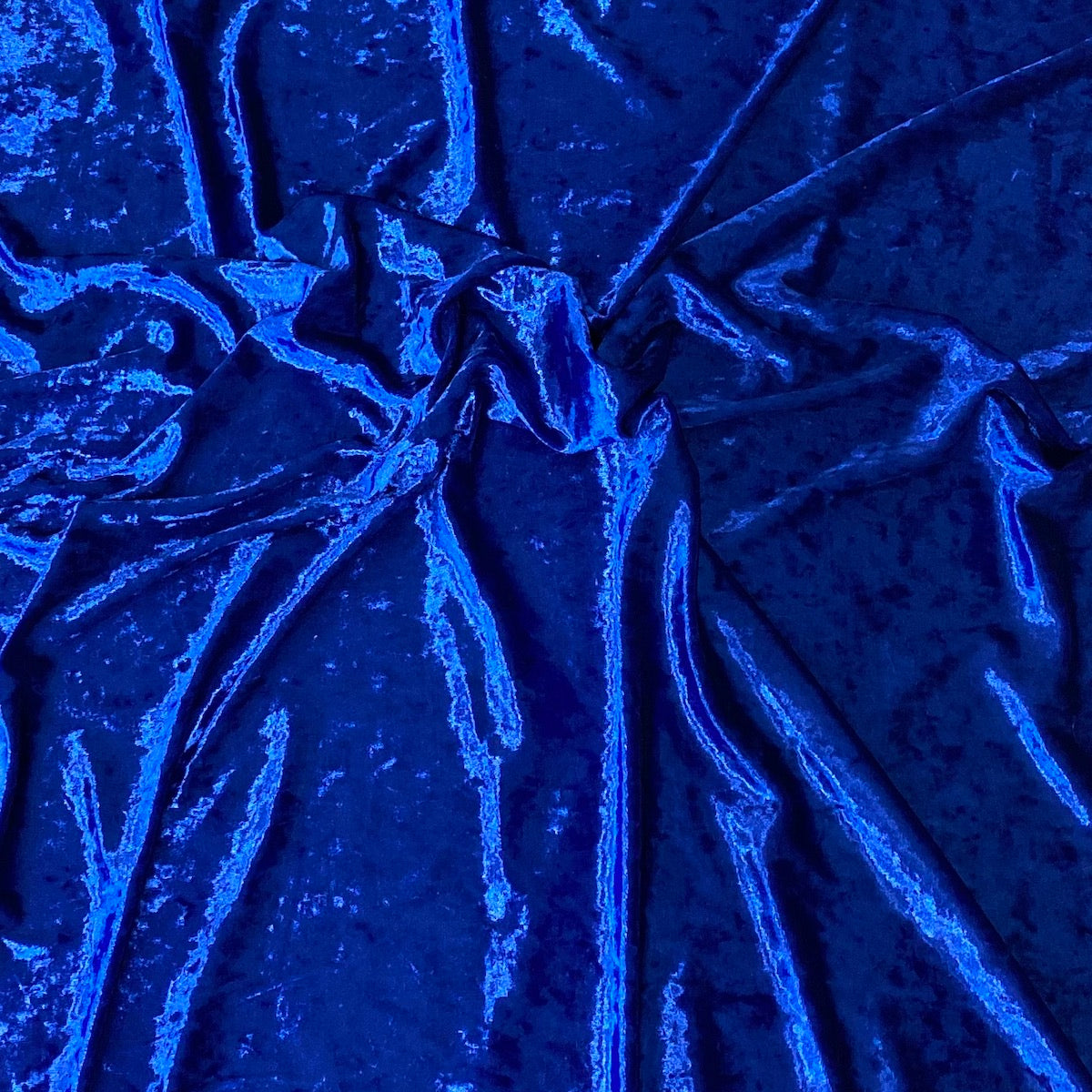 Crushed Stretch Velvet Fabric